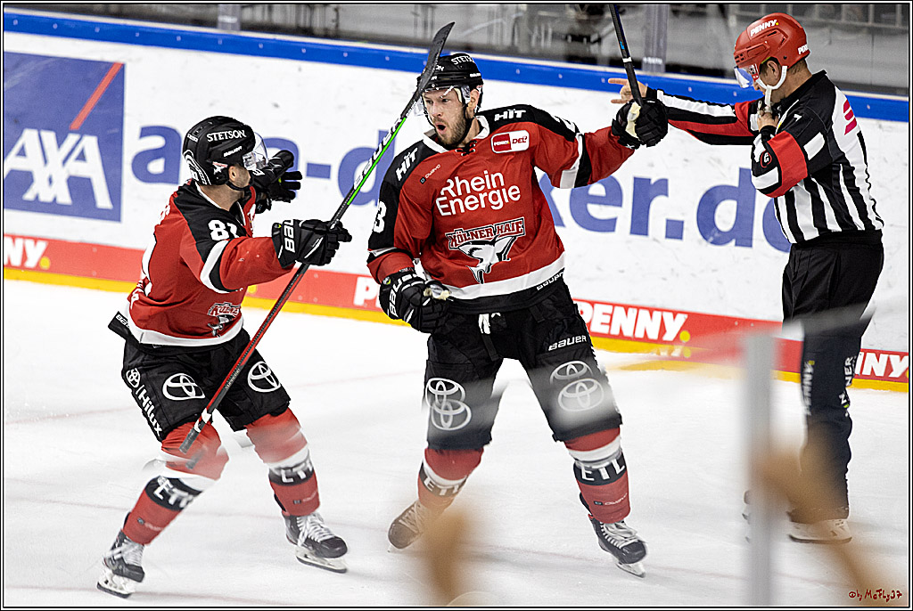 PENNY DEL;  Koelner Haie - Grizzlys Wolfsburg; Koeln, 10.09.2021